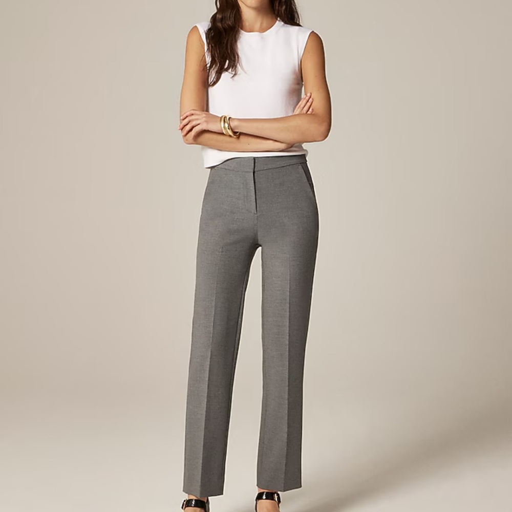 J. Crew Charcoal Women's Trousers